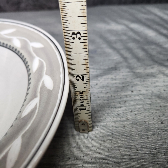 Sakura China Port of Call Serenade Pattern Rimmed Soup Bowl 8 1/2" - Picture 5 of 5